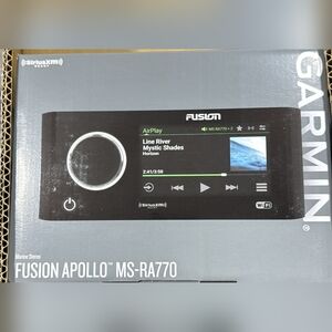 Fusion Apollo MS-RA770 Car Stereo Receiver - Black and Silver
